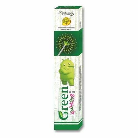 10 Cm Green Sparklers